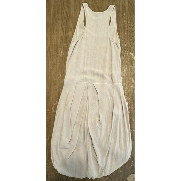 Wilt High Low Drop Waist Gray XS Pocket Tank Drape Layer Bubble Dress Fairy Boho - Picture 13 of 14